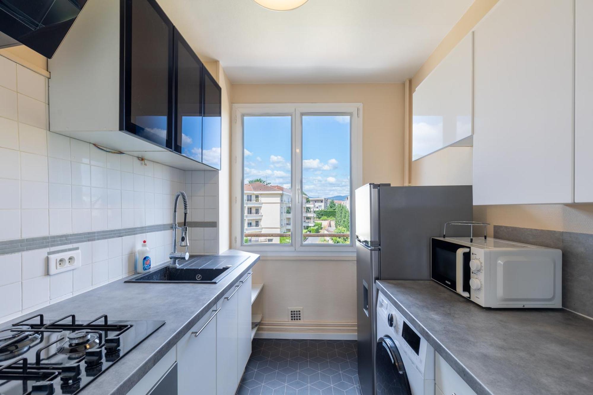 Appartement Proche Autoroute Et Parking à Villefranche-sur-Saône Extérieur photo